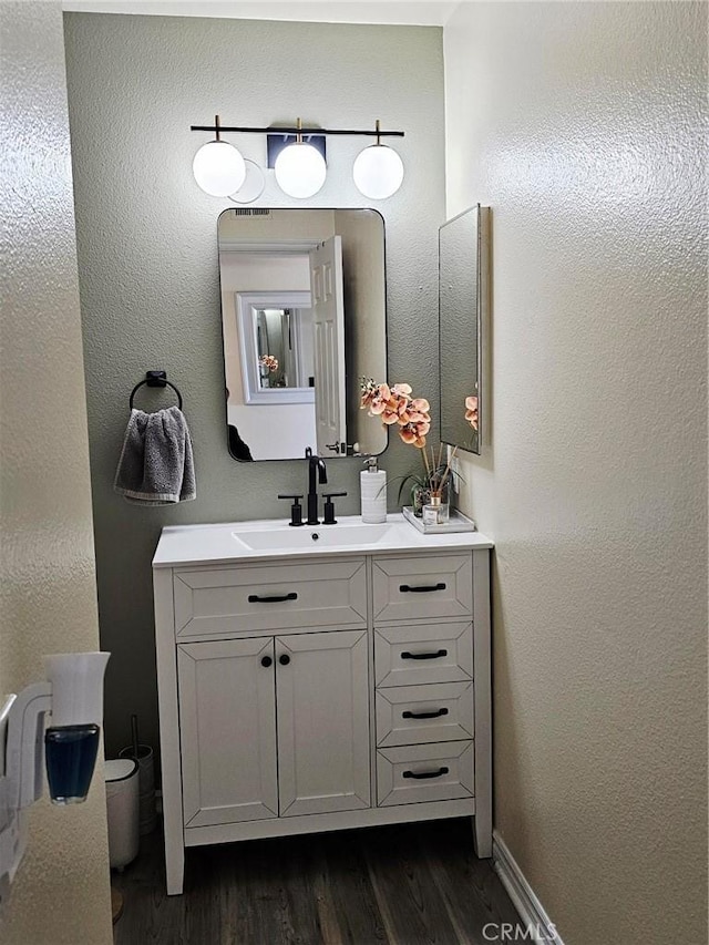 874 Cinnamon Ln Unit 62, Duarte, CA 91010 - bathroom featuring wood finished floors and vanity