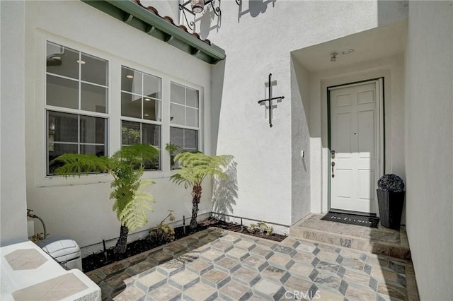 53 Via Palacio, San Clemente, CA 92673 - view of exterior entry featuring stucco siding