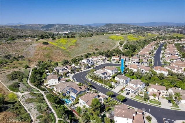 53 Via Palacio, San Clemente, CA 92673 - view of property location with nearby suburban area and a mountainous background