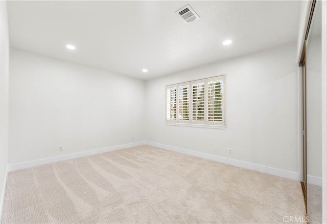 41901 Calle Clarita, Lancaster, CA 93536 - spare room with recessed lighting and carpet flooring
