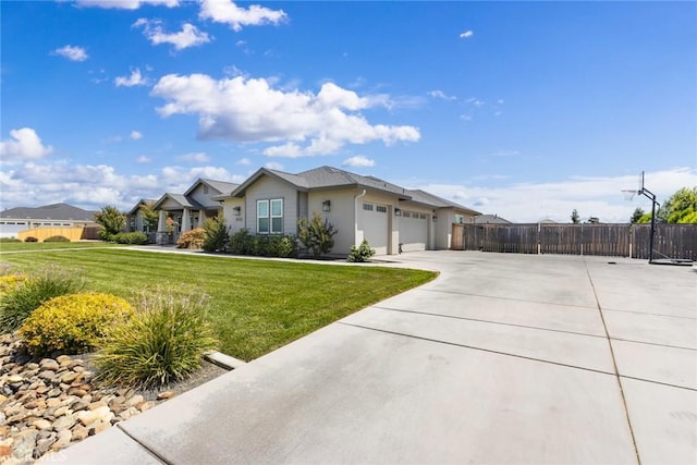 5031 San Juanico Dr, Chico, CA 95973 - ranch-style house with an attached garage and driveway