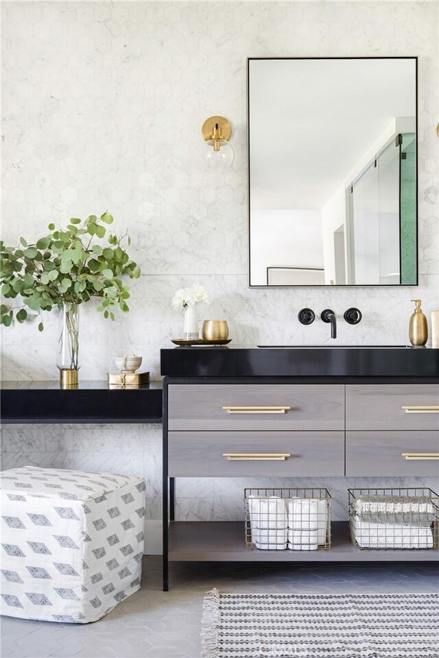 19476 Woodlands Dr, Huntington Beach, CA 92648 - bathroom featuring vanity