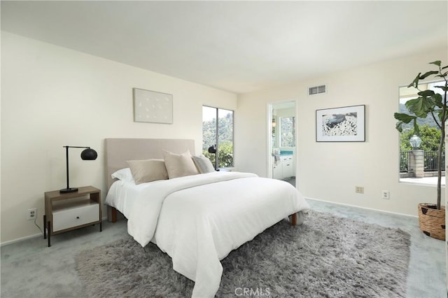 3260 Beaudry, Glendale, CA 91208 - bedroom with carpet and ensuite bath