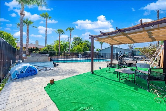 4759 Cochran St, Simi Valley, CA 93063 - community pool with a pergola and a patio