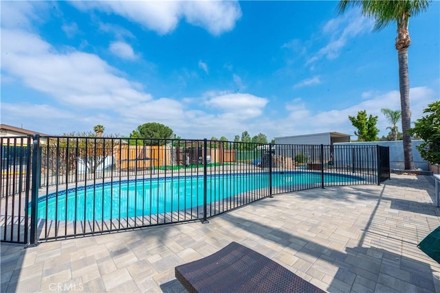 4759 Cochran St, Simi Valley, CA 93063 - view of swimming pool with a patio