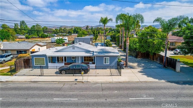 4759 Cochran St, Simi Valley, CA 93063 - view of front of home featuring a fenced front yard and concrete driveway