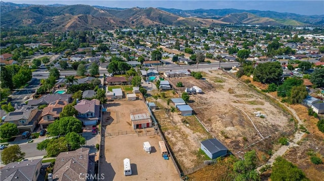 4759 Cochran St, Simi Valley, CA 93063 - aerial view of property's location featuring a mountainous background and nearby suburban area