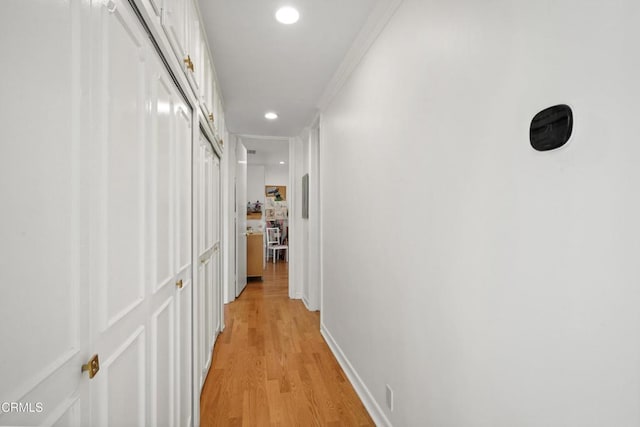 630 S Orange Grove Blvd Unit 5, Pasadena, CA 91105 - hall featuring recessed lighting and light wood-style floors