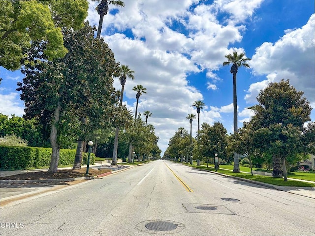 630 S Orange Grove Blvd Unit 5, Pasadena, CA 91105 - view of asphalt street featuring sidewalks and curbs