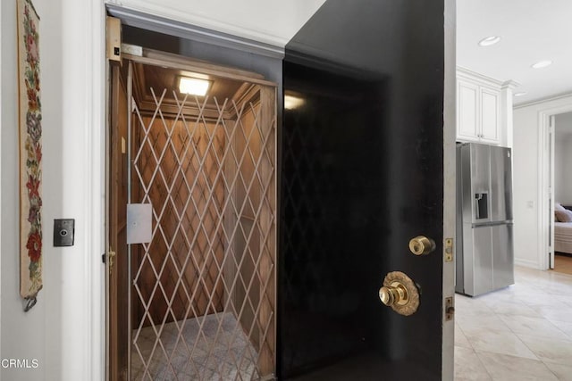 630 S Orange Grove Blvd Unit 5, Pasadena, CA 91105 - bathroom with recessed lighting and tile patterned floors