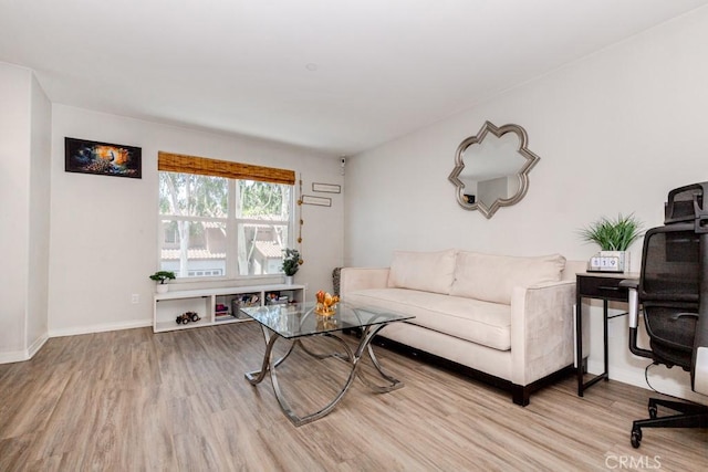 13015 New Hvn, Riverside, CA 92503 - living area with wood finished floors and baseboards