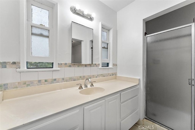 11749 Clarkman St, Santa Fe Springs, CA 90670 - full bathroom featuring a shower stall and vanity