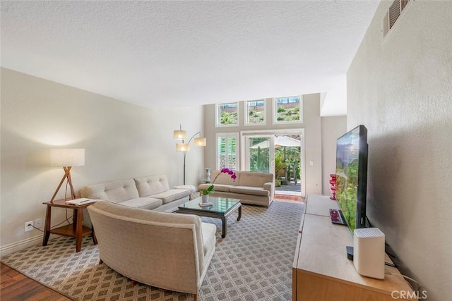 29411 Port Royal Way, Laguna Niguel, CA 92677 - living room with wood finished floors and a textured ceiling
