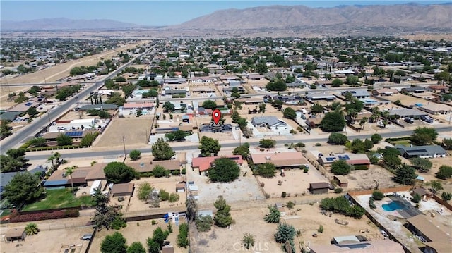 7681 Newhall Ave, Hesperia, CA 92345 - bird's eye view of a mountainous background
