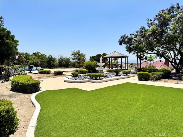 1257 Fetlock Way, Riverside, CA 92506 - view of community with a gazebo and a yard