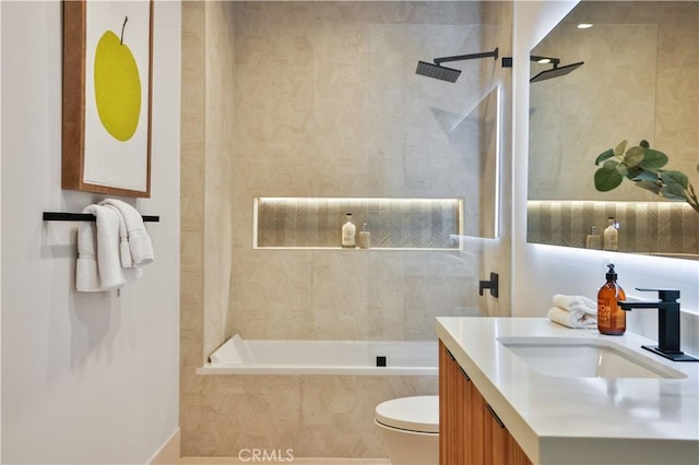 1257 Fetlock Way, Riverside, CA 92506 - full bathroom with vanity and tiled shower / bath