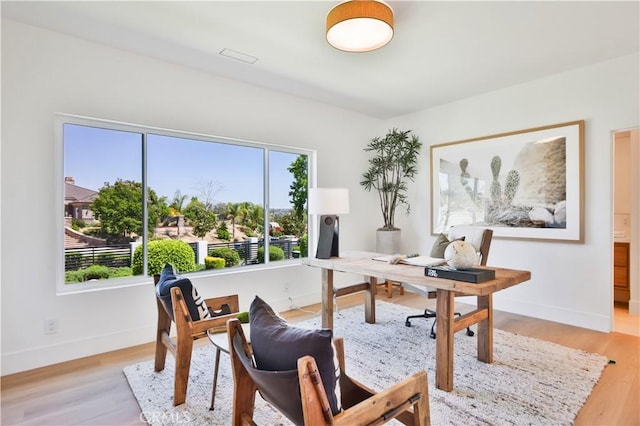 1257 Fetlock Way, Riverside, CA 92506 - office space with plenty of natural light and light wood-style floors