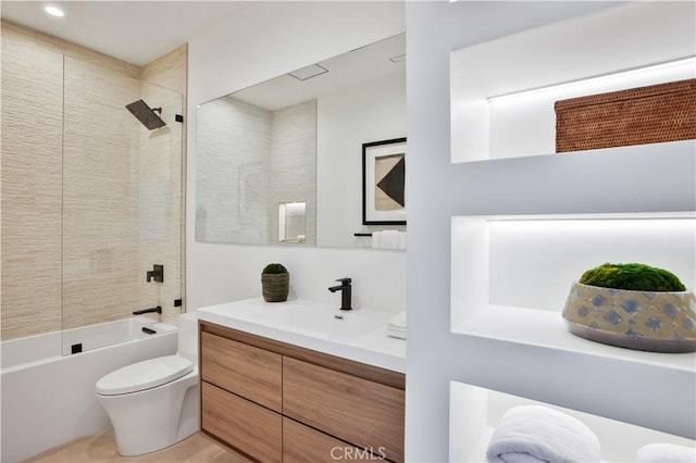 1257 Fetlock Way, Riverside, CA 92506 - full bathroom with vanity and washtub / shower combination