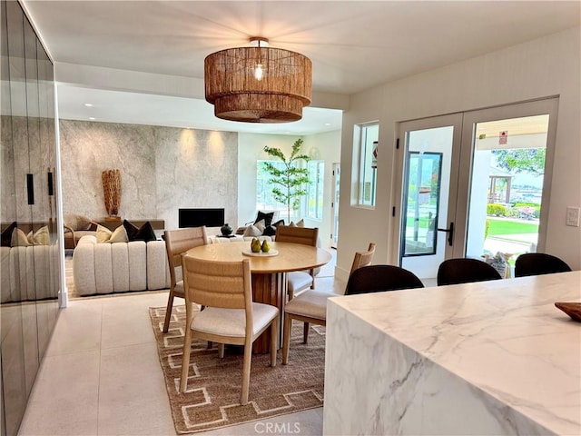 1257 Fetlock Way, Riverside, CA 92506 - dining space featuring light tile patterned floors