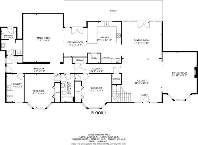 1257 Fetlock Way, Riverside, CA 92506 - view of home floor plan
