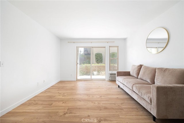 5910 Rancho Mission Rd Unit 27, San Diego, CA 92108 - living room featuring light wood finished floors and baseboards