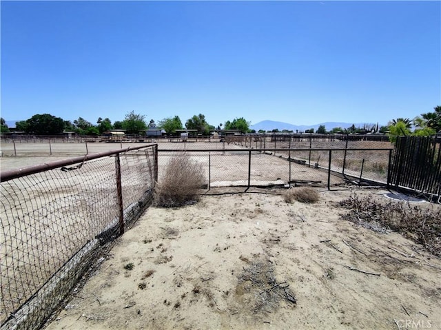 7519 Man O War St, Bakersfield, CA 93307 - view of yard with a mountain view
