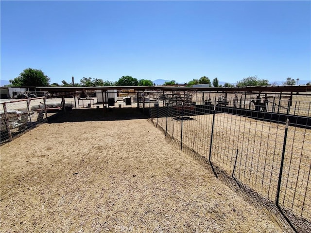 7519 Man O War St, Bakersfield, CA 93307 - view of yard featuring an exterior structure and an outdoor structure