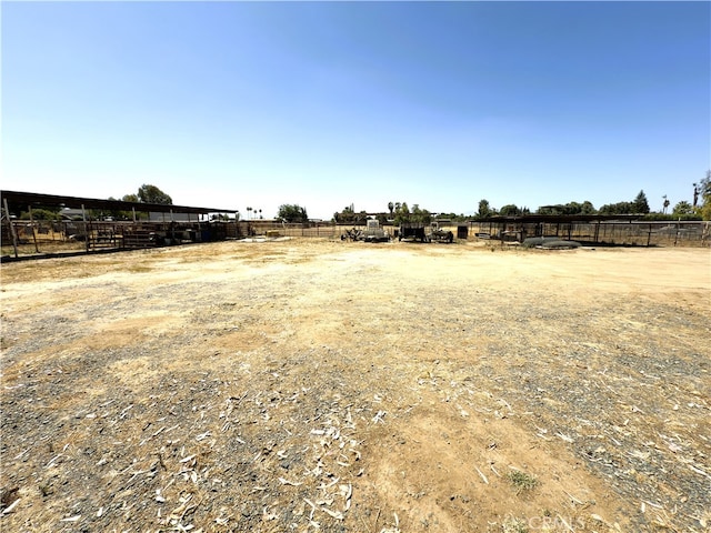 7519 Man O War St, Bakersfield, CA 93307 - view of yard featuring a view of rural / pastoral area
