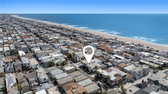 330 34th Pl, Manhattan Beach, CA 90266 - aerial view of property's location with extended coastline