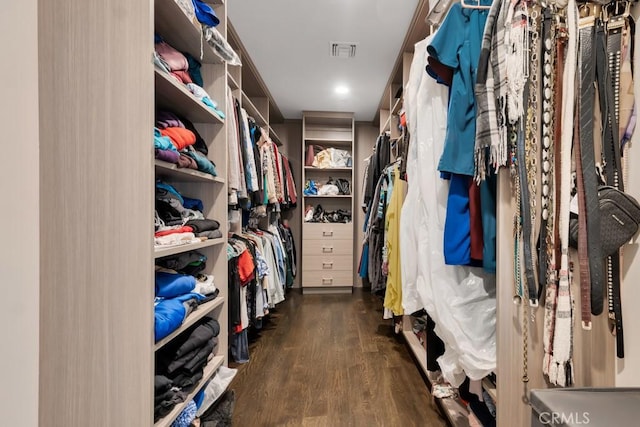 15460 La Maida St, Sherman Oaks, CA 91403 - spacious closet with wood finished floors