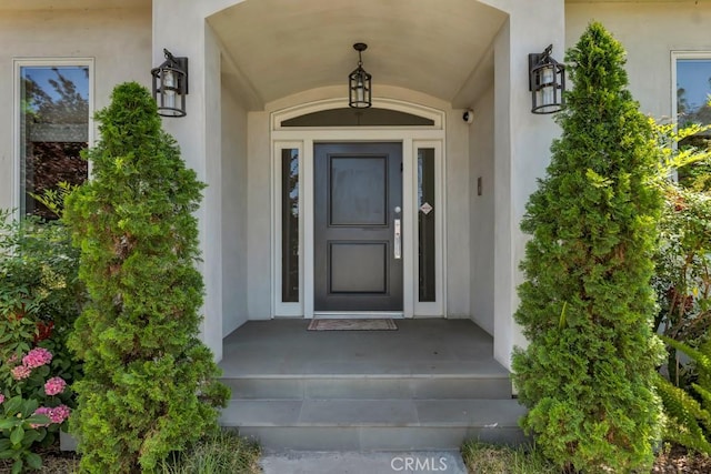 15460 La Maida St, Sherman Oaks, CA 91403 - property entrance featuring stucco siding