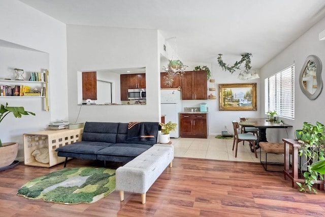 1219 Paseo Hermosa, Oceanside, CA 92056 - living room with light wood-type flooring