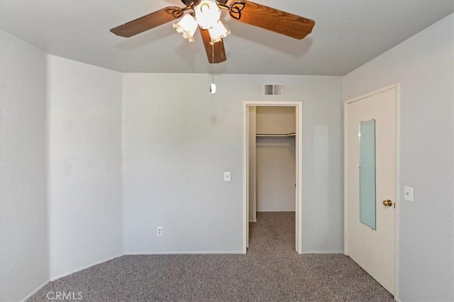 10151 Saddlehill Ter, Rancho Cucamonga, CA 91737 - unfurnished bedroom featuring carpet, a spacious closet, a closet, and a ceiling fan
