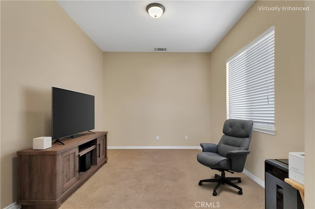 21777 Poppy Rd, Apple Valley, CA 92308 - living area with light carpet and baseboards
