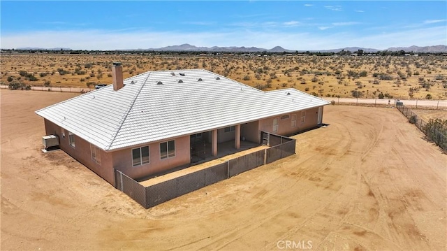 21777 Poppy Rd, Apple Valley, CA 92308 - overview of rural landscape with a desert landscape