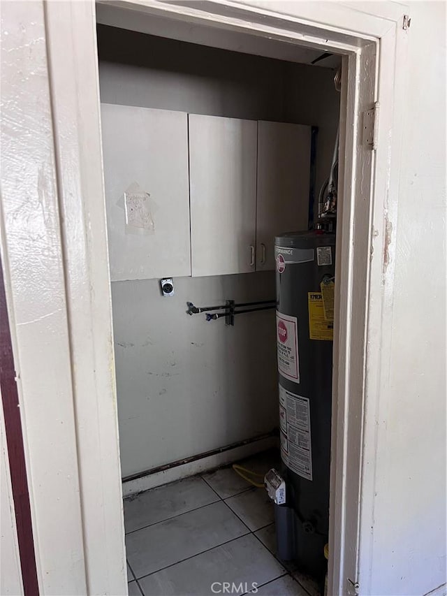 1086 N Bonnie Beach Pl, Los Angeles, CA 90063 - utility room featuring water heater