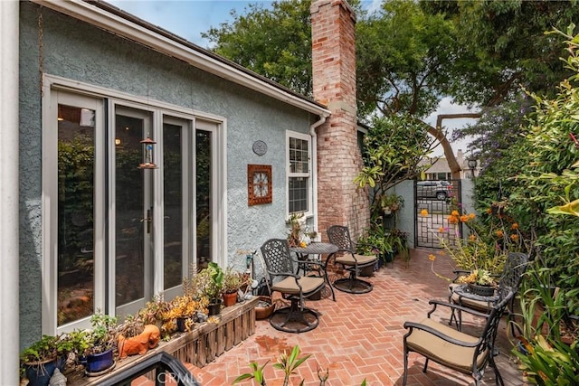 2322 W 156th St, Gardena, CA 90249 - view of patio / terrace featuring a gate