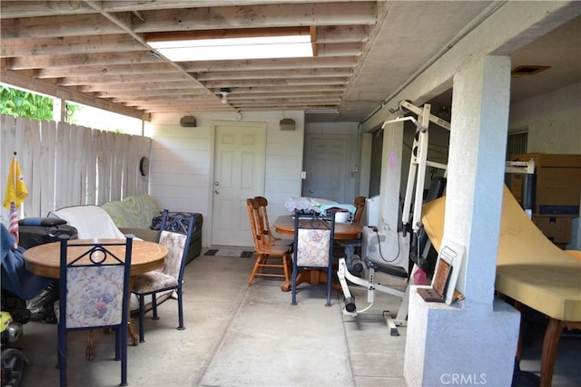 31811 Whispering Palms Trl, Cathedral City, CA 92234 - view of patio featuring outdoor dining area