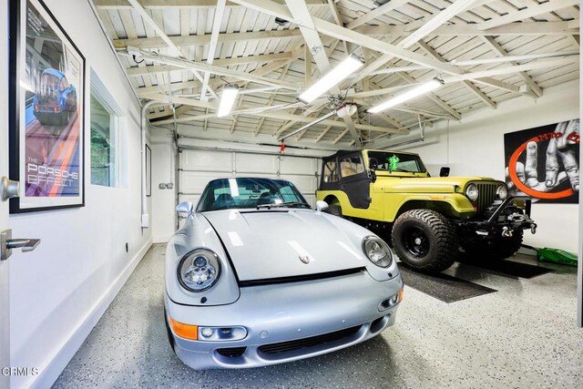1620 Knollwood Dr, Pasadena, CA 91103 - garage featuring baseboards