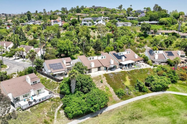 2315 Nicklaus Dr, Oceanside, CA 92056 - aerial perspective of suburban area with a tree filled landscape