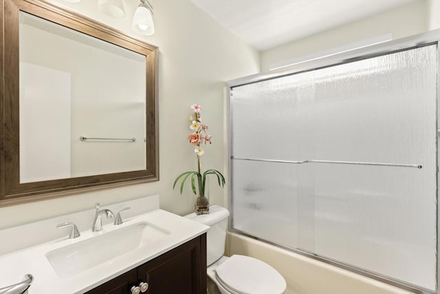 1222 N Creekside Dr, Chula Vista, CA 91915 - bathroom with vanity and bath / shower combo with glass door