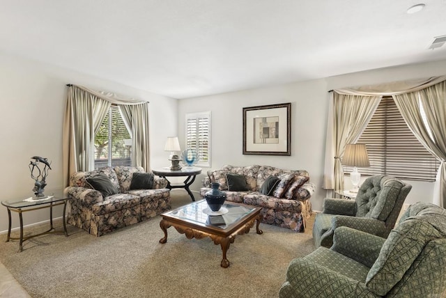 1222 N Creekside Dr, Chula Vista, CA 91915 - living room with carpet and baseboards