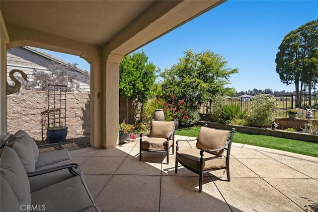 1432 Vicki Ln, Nipomo, CA 93444 - fenced backyard with a patio and an outdoor living space