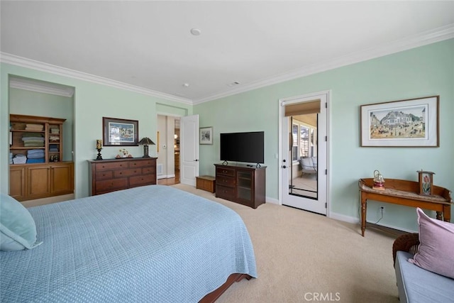 1432 Vicki Ln, Nipomo, CA 93444 - carpeted bedroom with crown molding and baseboards