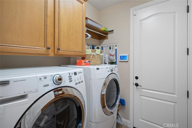 1432 Vicki Ln, Nipomo, CA 93444 - laundry room featuring washing machine and dryer and cabinet space