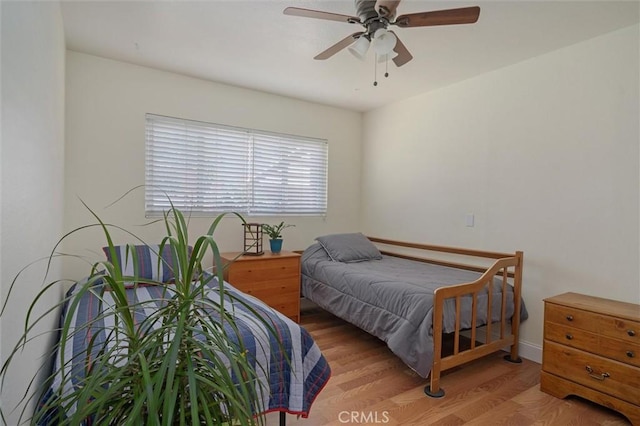 6354 Berkshire Ave, Paradise, CA 95969 - bedroom featuring wood finished floors and a ceiling fan
