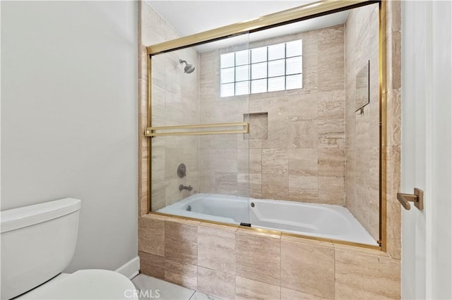 390 S Sepulveda Blvd Unit 105, Los Angeles, CA 90049 - bathroom with toilet and tiled shower / bath