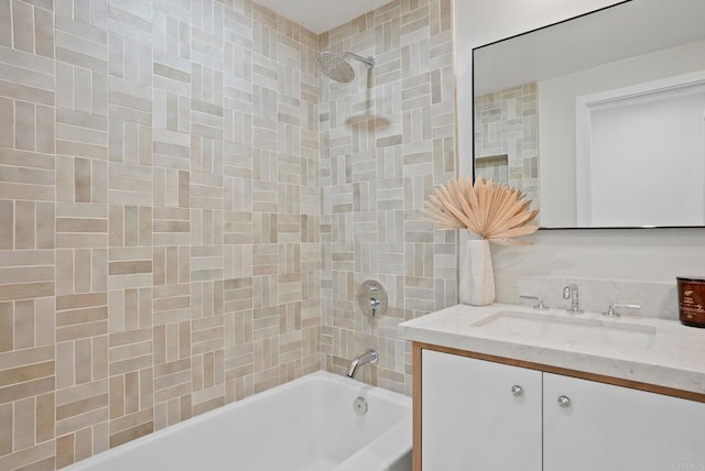 8602 Kilbourn Dr, La Jolla, CA 92037 - full bath with vanity and shower / washtub combination