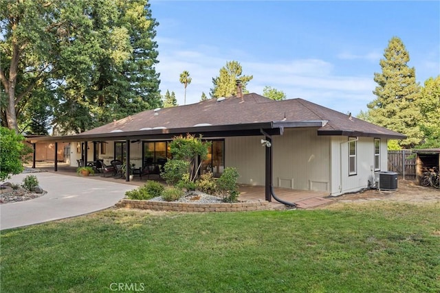 25 Misty Way, Chico, CA 95926 - rear view of property featuring a patio area