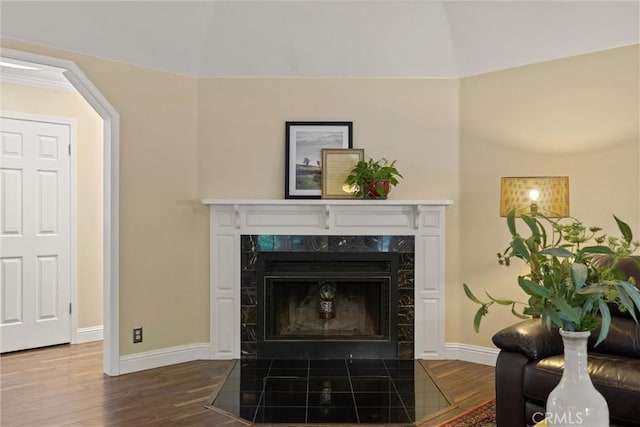 25 Misty Way, Chico, CA 95926 - detailed view of wood finished floors and a high end fireplace